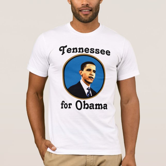 Tennessee for Obama Red State T-Shirt (Front)