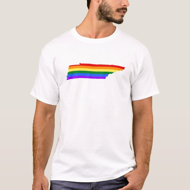 Tennessee Gay Pride T-Shirt (Front)