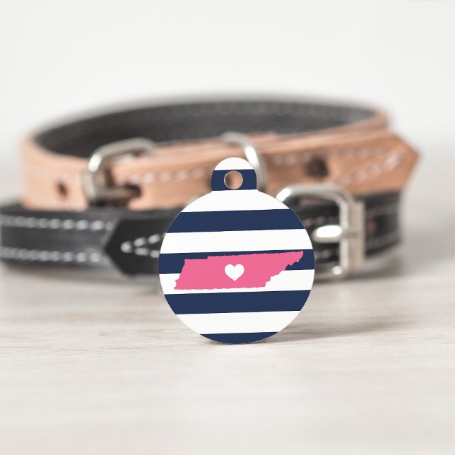 Tennessee Heart Pet Tag (Creator Uploaded)