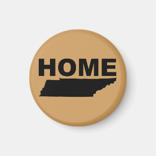 Tennessee Home Away From State Fridge Magnet