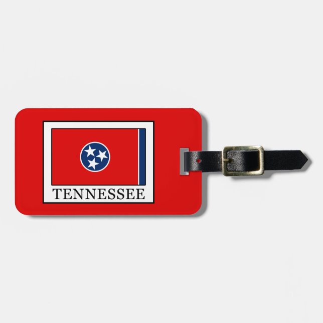 Tennessee Luggage Tag (Front Horizontal)