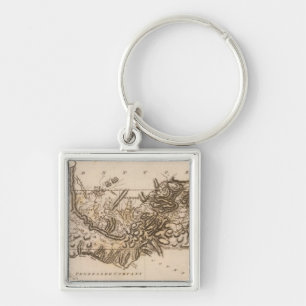 Tennessee Map by Arrowsmith Key Ring