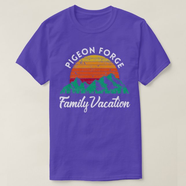 Tennessee Mountains Family Vacation Pigeon Forge p T-Shirt (Design Front)