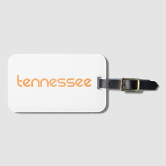 Tennessee Orange Luggage Tag
