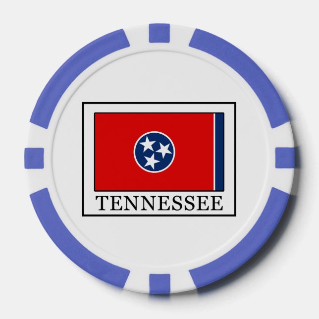 Tennessee Poker Chips (Front)