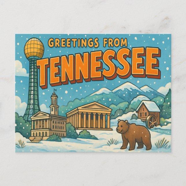TENNESSEE Postcard (Front)