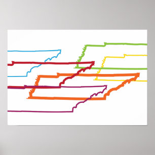 tennessee pride blur poster