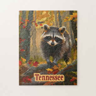 Tennessee Raccoon Jigsaw Puzzle