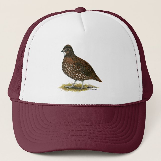 Tennessee Red Quail Trucker Hat (Front)
