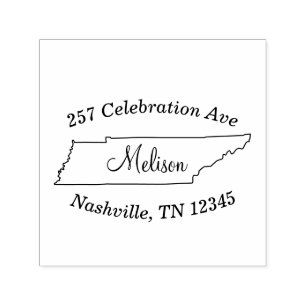 Tennessee Return Address Stamp Self-Inking