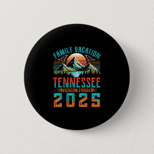 Tennessee Smoky Mountains Family Vacation 2025 Pig 6 Cm Round Badge