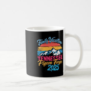 Tennessee Smoky Mountains Family Vacation 2025 Pig Coffee Mug