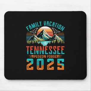 Tennessee Smoky Mountains Family Vacation 2025 Pig Mouse Pad
