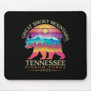 Tennessee Smoky Mountains Family Vacation 2025 Pig Mouse Pad