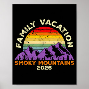 Tennessee smoky mountains family vacation 2026 poster