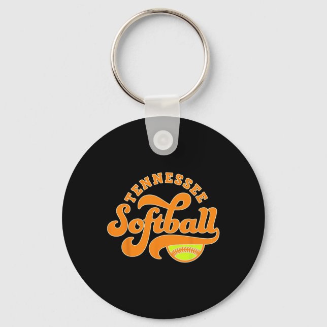 Tennessee Softll _2  Key Ring (Front)