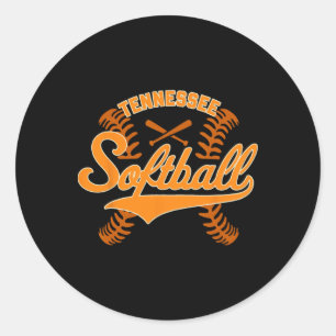 Tennessee Softll Classic Round Sticker