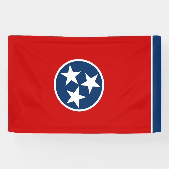 Tennessee State Flag Banner (Horizontal)