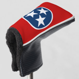 Tennessee State Flag Blue White Stars Golf Head Cover
