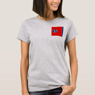 Tennessee State Flag Design T-Shirt