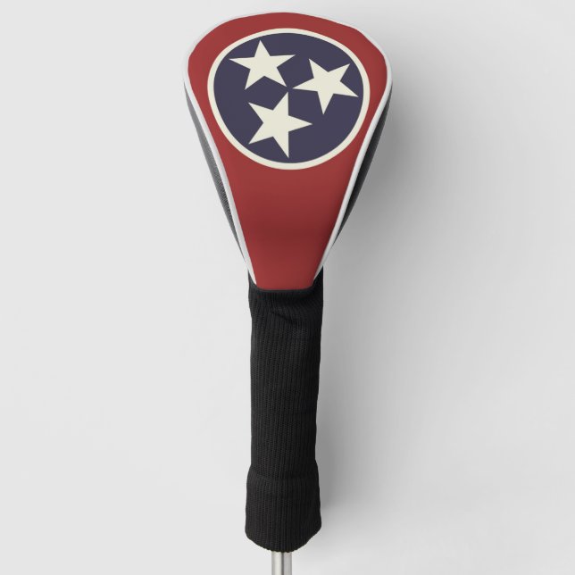 Tennessee state flag golf head cover (Front)