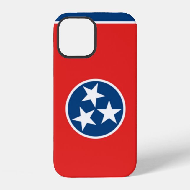 Tennessee State flag iPhone Case (Back)