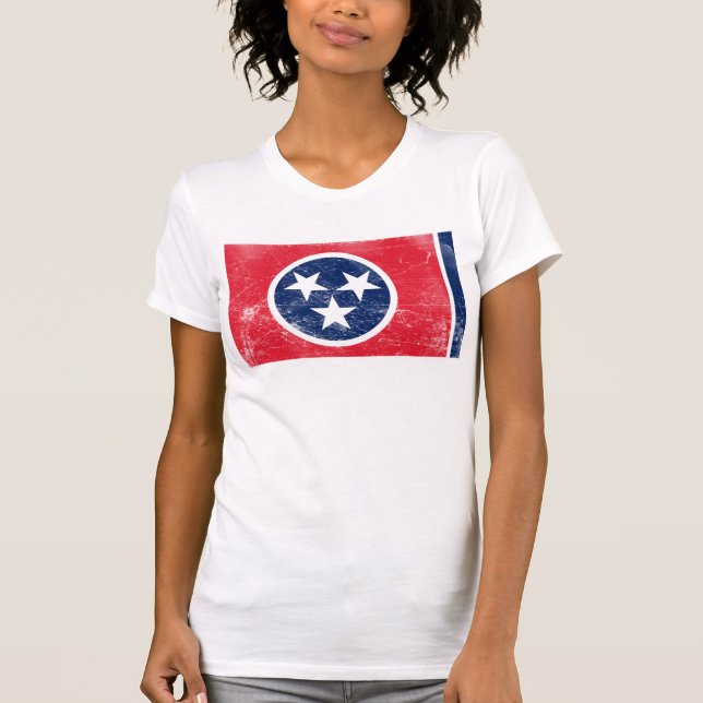 Tennessee State Flag T-Shirt (Front)