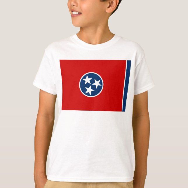 Tennessee State Flag T-Shirt (Front)
