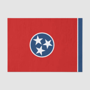 Tennessee State Flag Tissue Paper