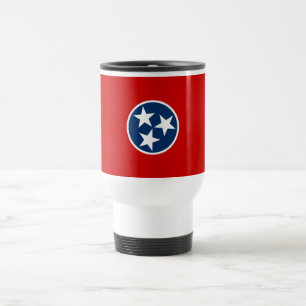 Tennessee State Flag Travel Mug