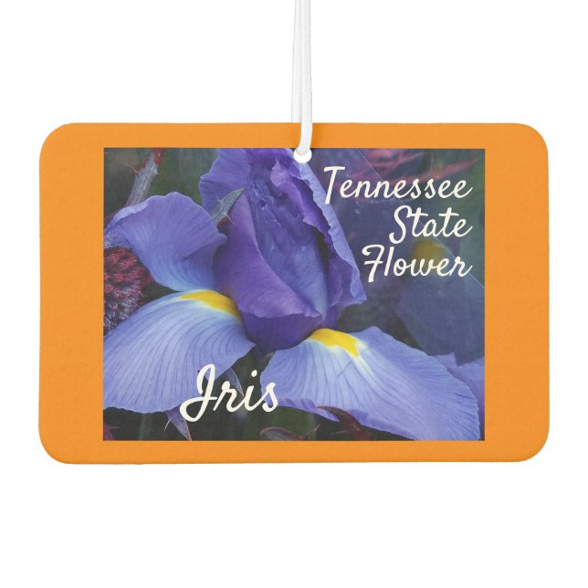 Tennessee State Flower Iris Nature Car Air Freshener (Front)