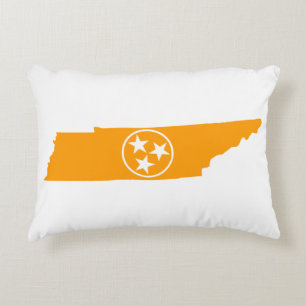 Tennessee State Orange Decorative Cushion