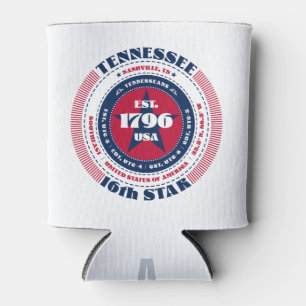 Tennessee State Pride Monogram Cooler
