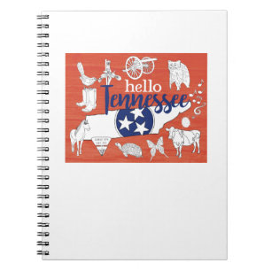 Tennessee State Symbols Volunteer State Images Notebook