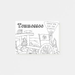 Tennessee State Symbols Volunteer State Images Post-it Notes