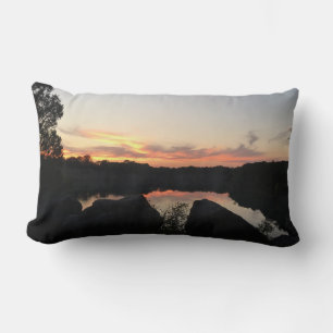 TENNESSEE SUNSET photograph Lumbar Cushion