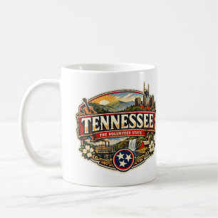 Tennessee The Volunteer State, Coffee Mug