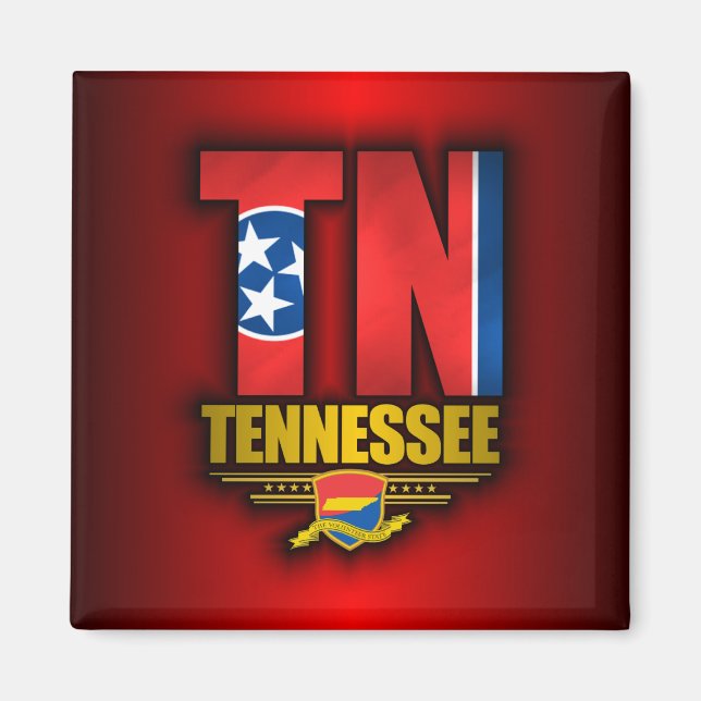 Tennessee (TN) Magnet (Front)