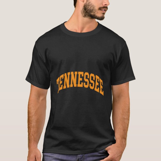 Tennessee Tn Throwback T-Shirt (Front)