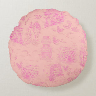 Tennessee Toile (Dolly Parton Toile) Round Cushion