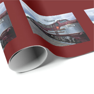 Tennessee Train Photo Wrapping Paper