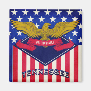 Tennessee USA Flag Magnet