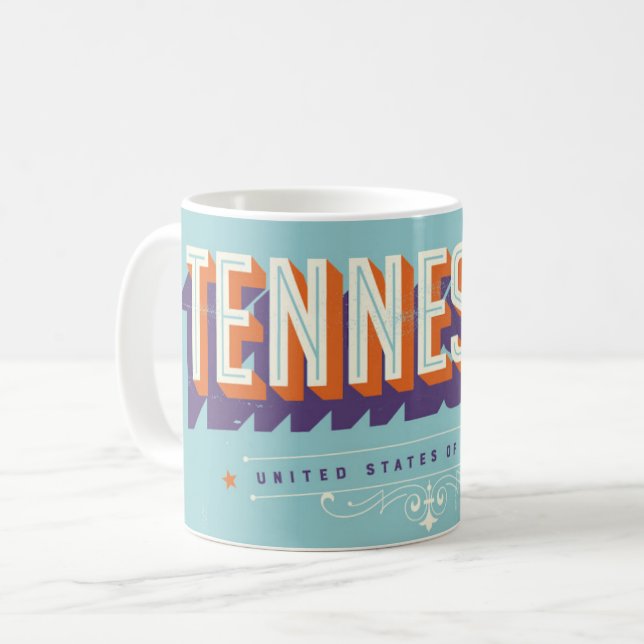 Tennessee USA Mug (Front Left)