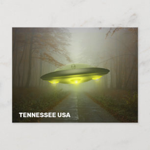 TENNESSEE USA SPACESHIP UFO ART Postcards