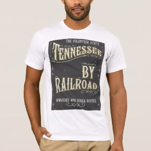 Tennessee USA vintage Railroad poster T-Shirt