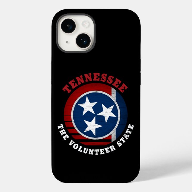 TENNESSEE VOLUNTEER STATE FLAG Case-Mate iPhone CASE (Back)