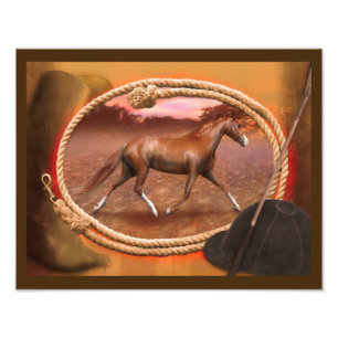 Tennessee Walker Horse "The Trotter”. Photo Print