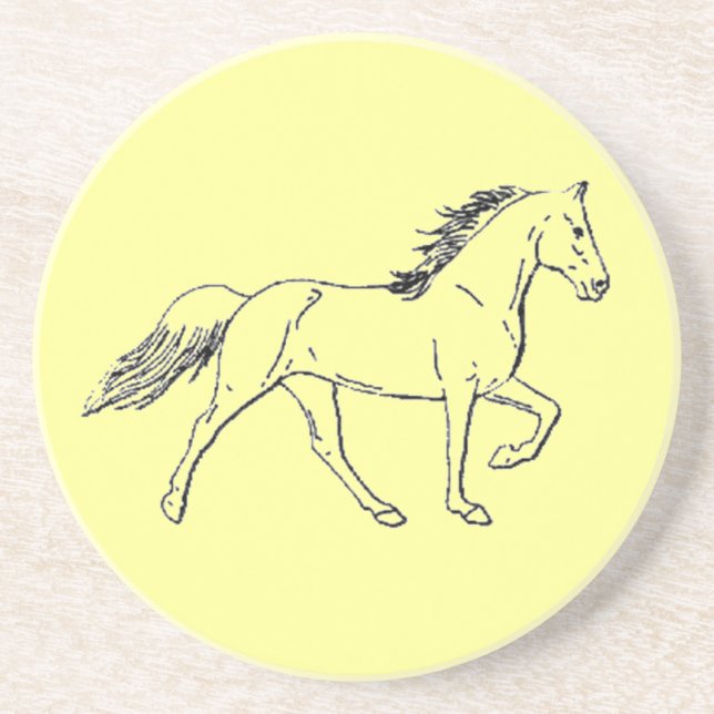 Tennessee Walking Horse Coaster (Front)