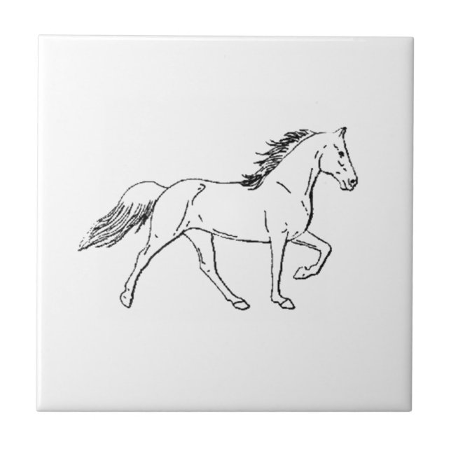 Tennessee Walking Horse Tile (Front)