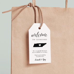Tennessee Wedding Welcome Gift Tags